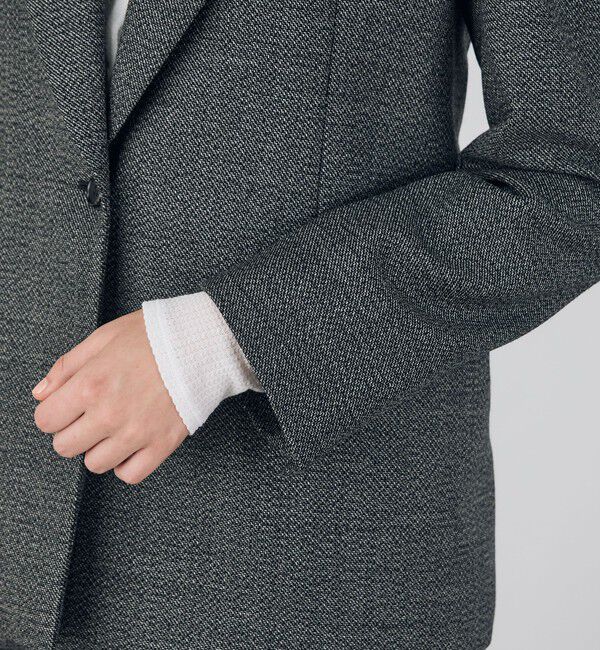 DES PRES「ウールムリネ シングルブレストジャケット」|テーラードジャケット|