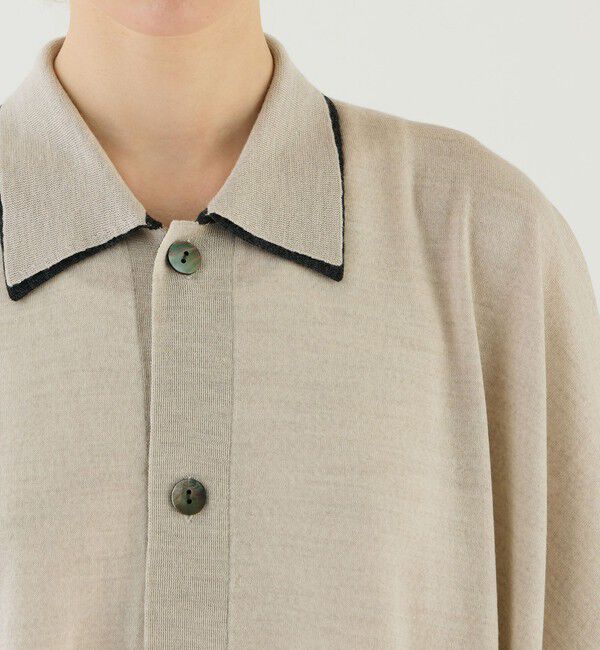 GALERIE VIE「プルミエールウール ポロロングカーディガン」|カーディガン|