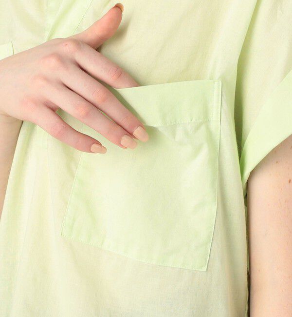 MACPHEE「コーマローン バンドカラーシャツ」|シャツ・ブラウス|