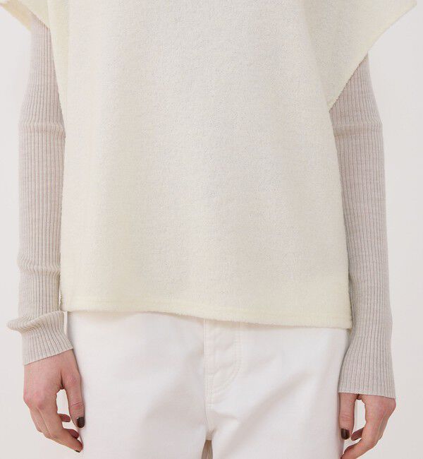GALERIE VIE「ファインブークレー ミドルネックベスト」|ベスト・ジレ|