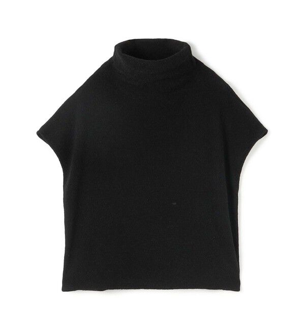 GALERIE VIE「ファインブークレー ミドルネックベスト」|ベスト・ジレ|19 ブラック