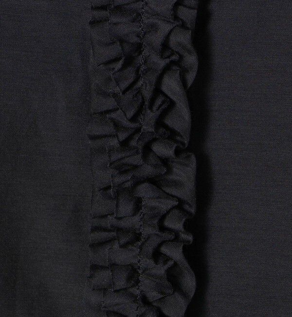 TOMORROWLAND collection「コットンシルクオーガンジー フリルブラウス」|シャツ・ブラウス|