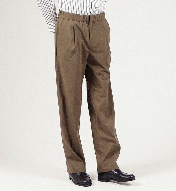 TOMORROWLAND MENS「レーヨンポリエステル バレルパンツ」|その他|