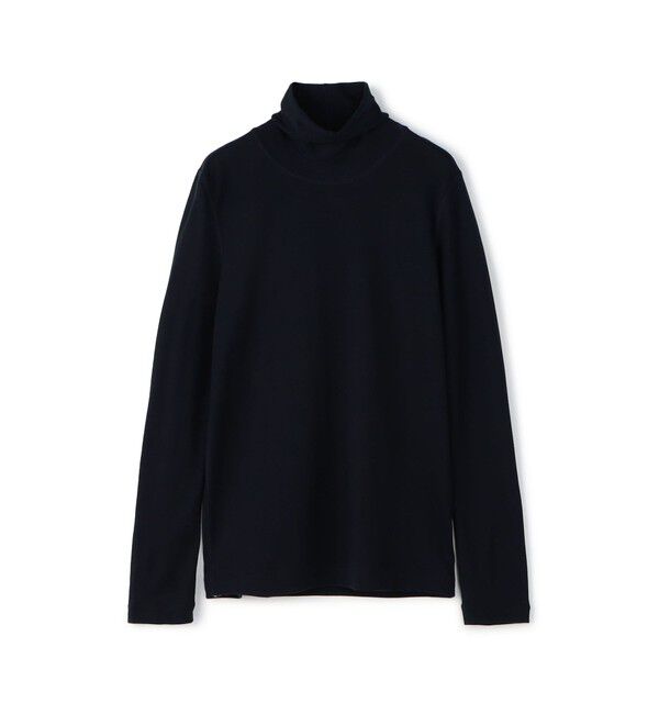 GALERIE VIE「パウダーコットン タートルネックプルオーバー」|Tシャツ・カットソー|69 ネイビー