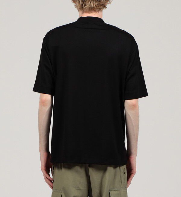 TOMORROWLAND MENS「ウールポリエステル モックネックプルオーバー」|Tシャツ・カットソー|