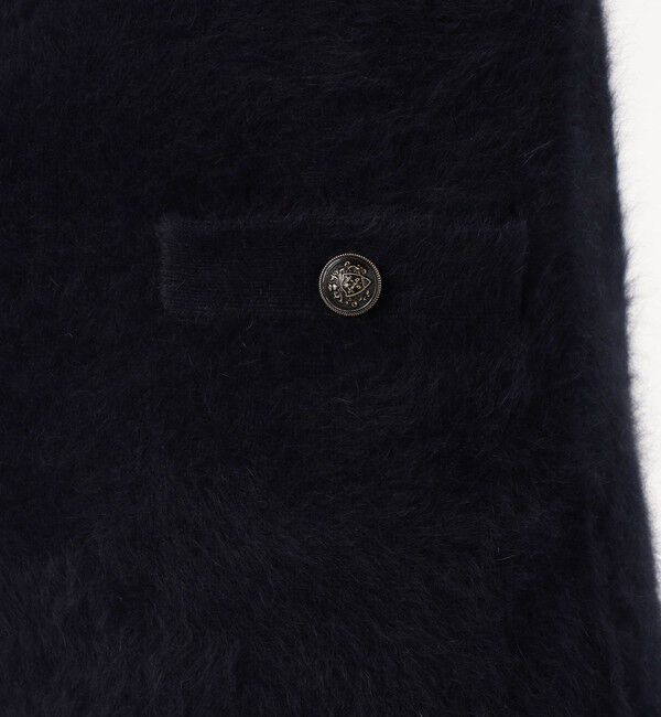 DES PRES「フォックスカシミヤ Vネックベスト」|ベスト・ジレ|