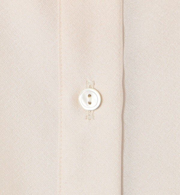 TOMORROWLAND collection「シアーオーガンジー ロングスリーブブラウス」|シャツ・ブラウス|