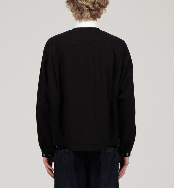 TOMORROWLAND MENS「コットンナイロン ジップアップブルゾン」|ブルゾン・スタジャン|