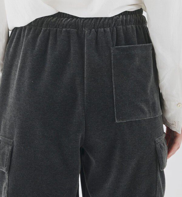 GALERIE VIE「コットンベロア カーゴパンツ」|カーゴ|