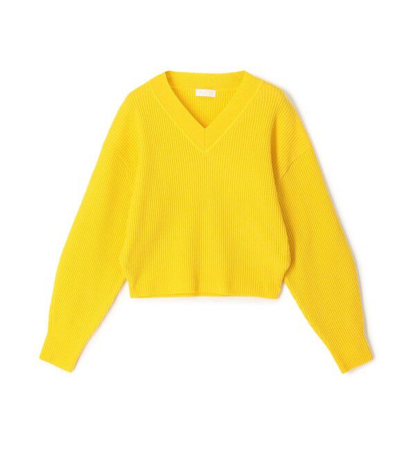 Ballsey「リンクスリブ Vネックプルオーバー」|ニット・セーター|
