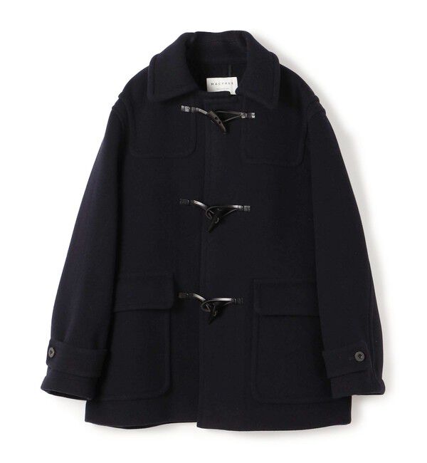 MACPHEE「ウールナイロンメルトン ダッフルショートコート」|ダッフルコート|69 ネイビー
