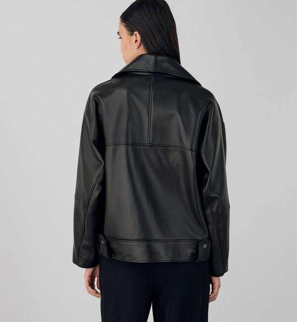 DES PRES「レザー ライダースブルゾン」|ライダースジャケット|