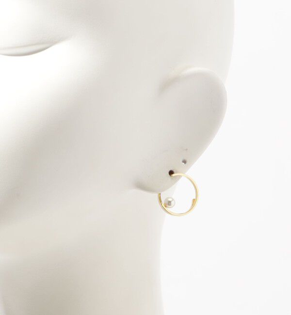 TOMORROWLAND GOODS「【別注】januka  パールフープイヤリング」|イヤリング|