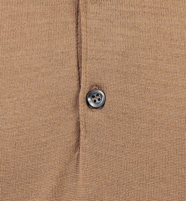 TOMORROWLAND BUYING WEAR「JOHN SMEDLEY 30G EASY FIT ウール ニットポロシャツ DORSET」|ニット・セーター|