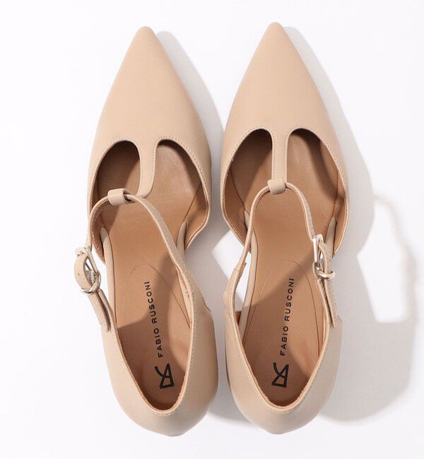 TOMORROWLAND GOODS「FABIO RUSCONI EMILIA Tストラップ パンプス」|パンプス|