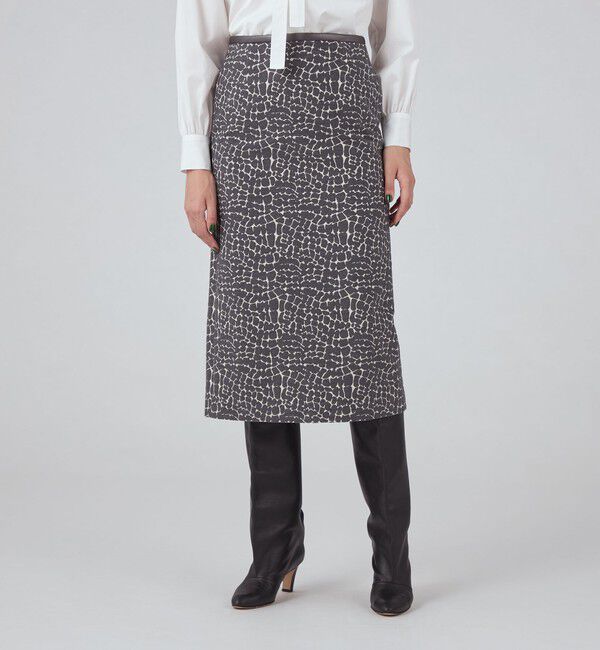 TOMORROWLAND collection「アニマルストレッチ タイトスカート」|タイト|