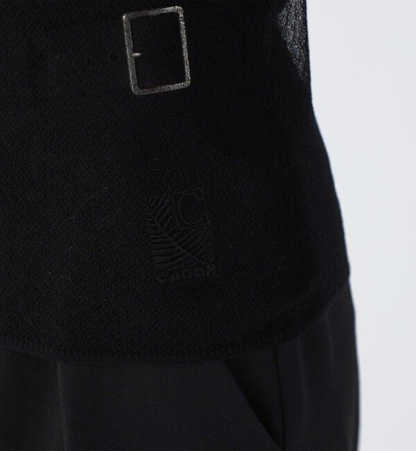 CABaN「シアークルーネックプルオーバー」|ニット・セーター|