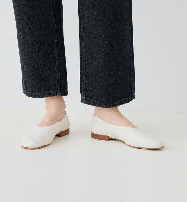 GALERIE VIE「ブラックデニム ストレートパンツ」|デニム|