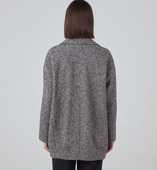 TOMORROWLAND collection「ファンシーダイヤゴナル ショートコート」|その他|