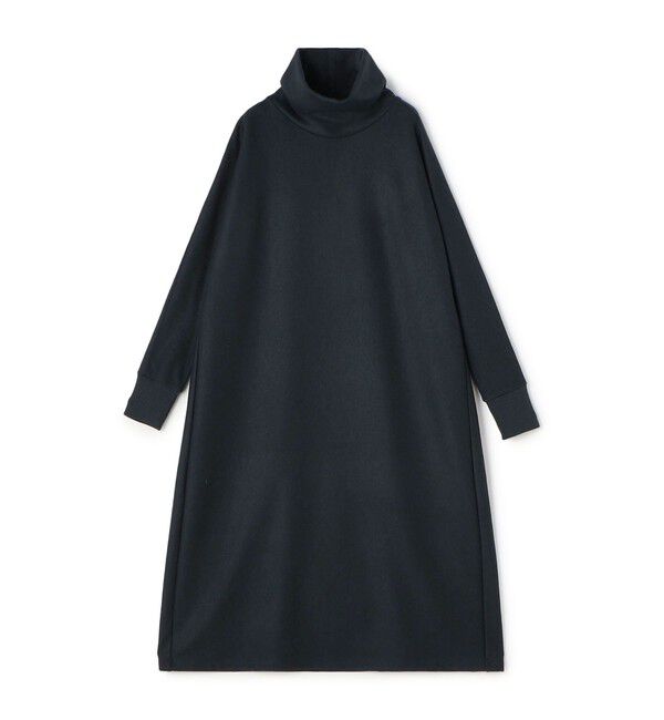 DES PRES「ニットコンビネーション ハイネックワンピース」|ワンピース|67 ダークブルー