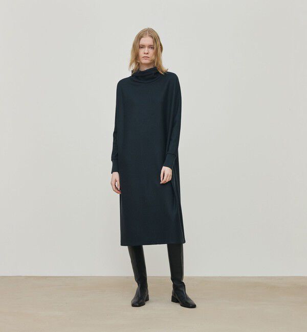 DES PRES「ニットコンビネーション ハイネックワンピース」|ワンピース|