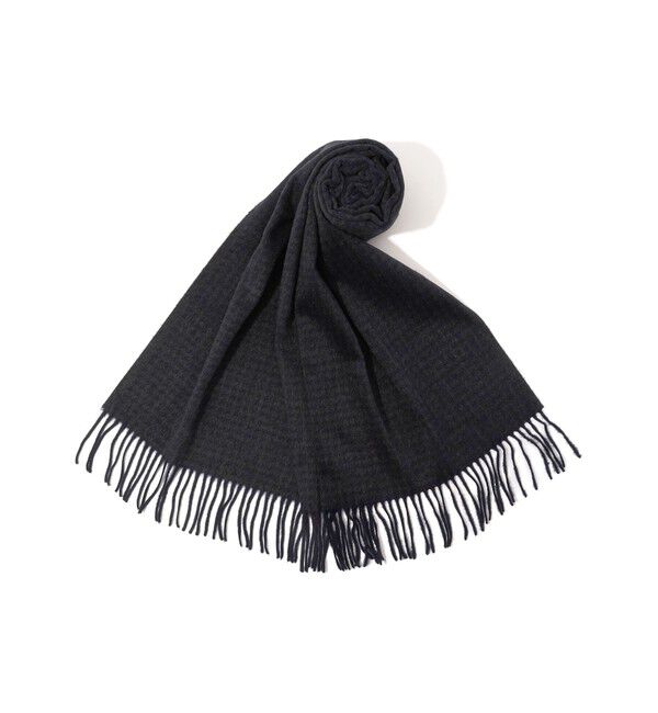 TOMORROWLAND GOODS「シルク ハウンドトゥース マフラー NOVARA 」|マフラー|