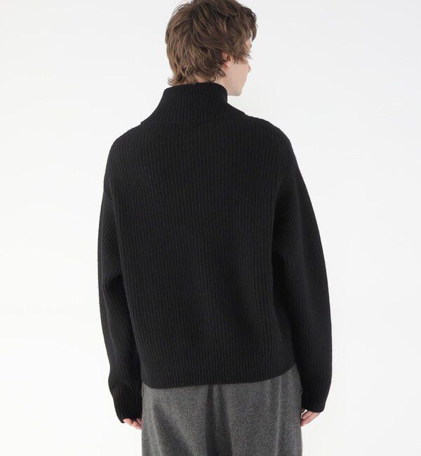 GALERIE VIE「ファインウーレン ジップ プルオーバー」|ニット・セーター|