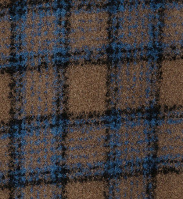 TOMORROWLAND collection「ループチェック フロンタブルジャンパードレス」|ジャンパースカート|