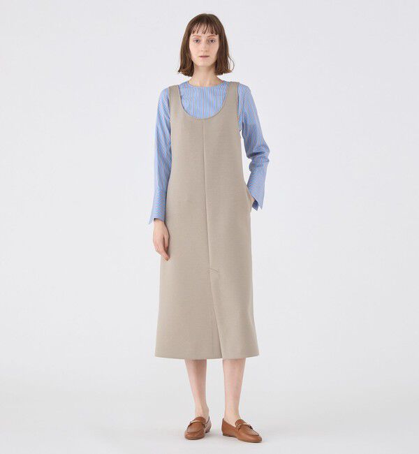 MACPHEE「【WEB限定】エアークッション ジャンパースカート」|ジャンパースカート|