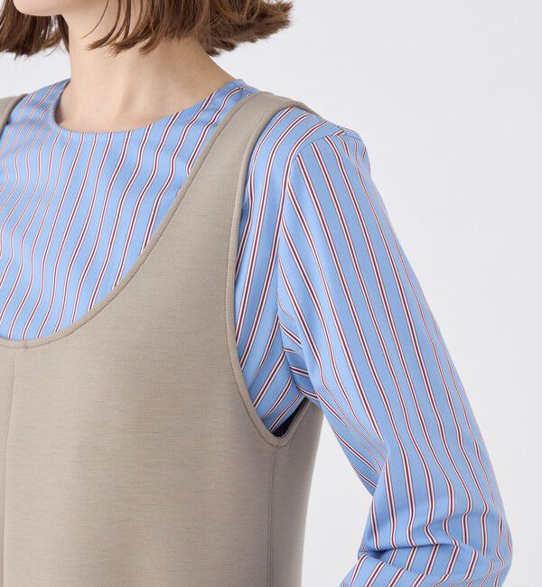 MACPHEE「【WEB限定】エアークッション ジャンパースカート」|ジャンパースカート|