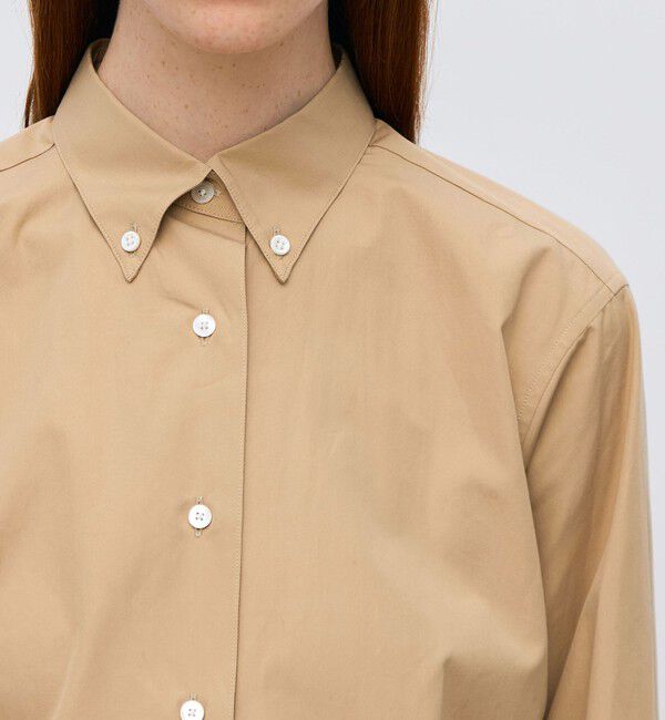 BACCA「コットンタイプライター ボタンダウンシャツ」|シャツ・ブラウス|