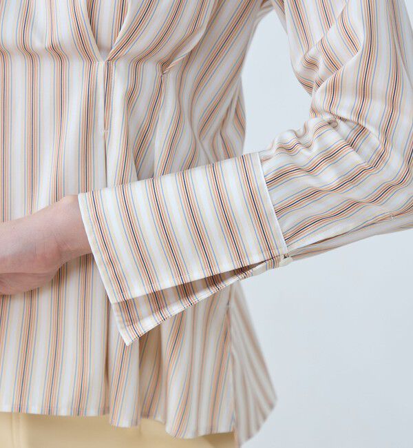 MACPHEE「コットンブロード プルオーバーブラウス」|シャツ・ブラウス|