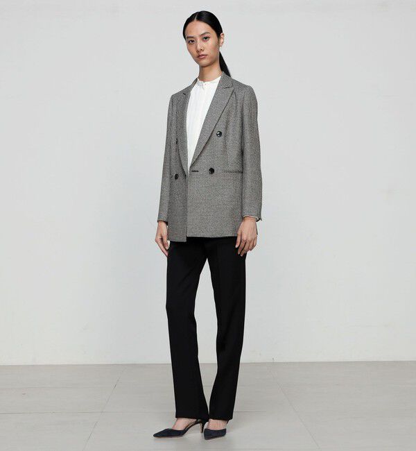 TOMORROWLAND collection「シックシェファード ダブルブレストジャケット」|テーラードジャケット|