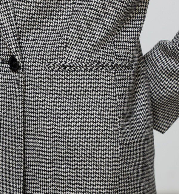 TOMORROWLAND collection「シックシェファード ダブルブレストジャケット」|テーラードジャケット|