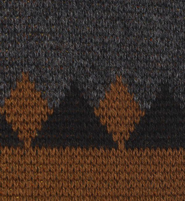 CABaN「CABaN コットンカシミヤジャカード JAZZ BAND クルーネックカーディガン」|カーディガン|