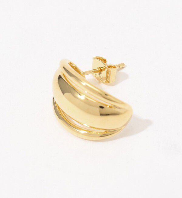 TOMORROWLAND GOODS「PHILIPPE AUDIBERT Shelley ゴールドピアス」|ピアス|