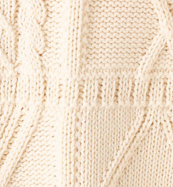 GALERIE VIE「ガンジーニット クルーネックプルオーバー」|ニット・セーター|