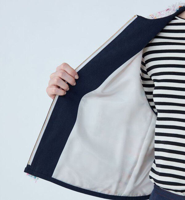 TOMORROWLAND collection「パステルファンシー デニムコンビジレ」|ベスト・ジレ|