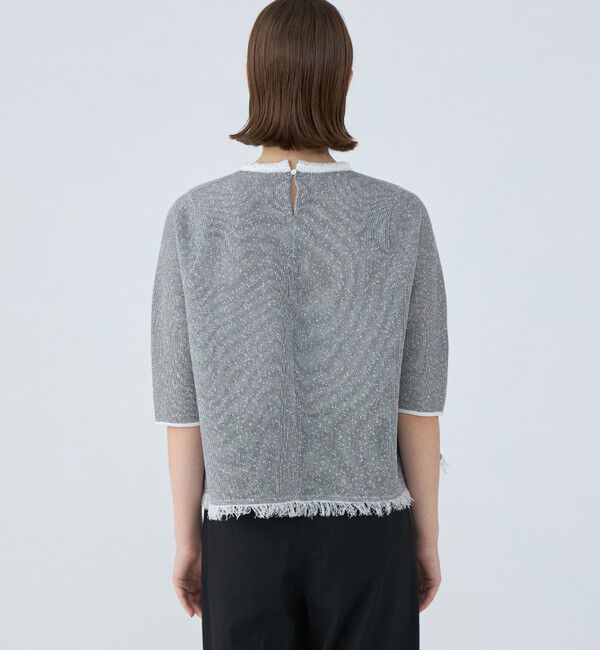 Ballsey「ダブルフェイスノット ワイドプルオーバー」|ニット・セーター|