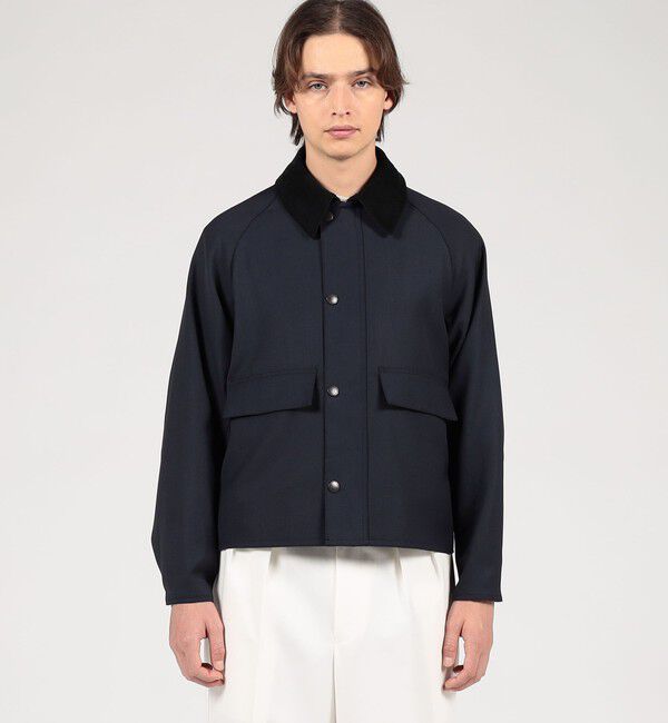 TOMORROWLAND MENS「【別注】Barbour Spey ウール ブルゾン」|ブルゾン・スタジャン|