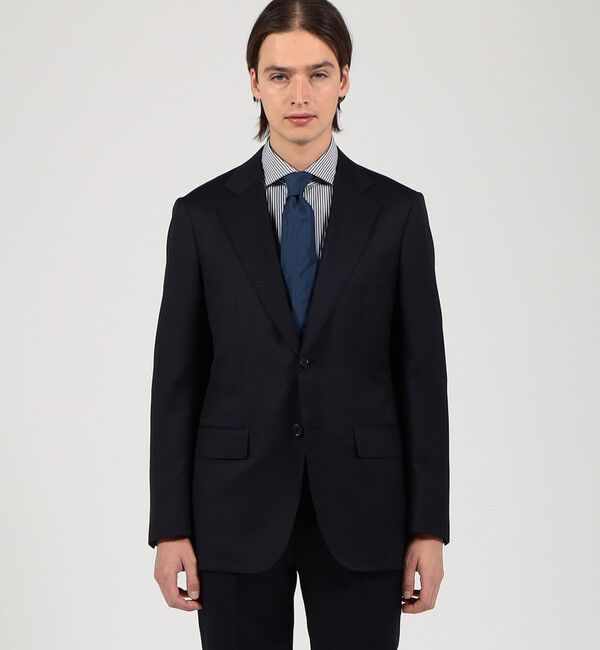 TOMORROWLAND MENS「ウールツイル シングルブレステッド2Bジャケット HORIZON TWILL  E.Zegna」|テーラードジャケット|