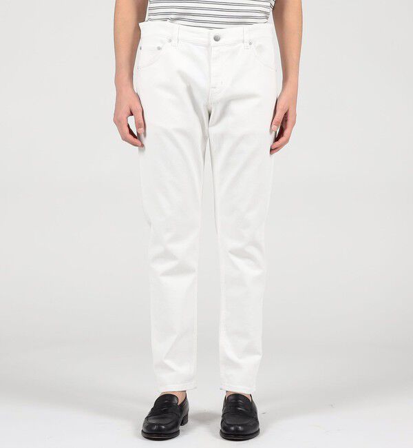 TOMORROWLAND MENS「【別注】PT TORINO ストレッチホワイトデニム 5ポケットパンツ」|デニム|