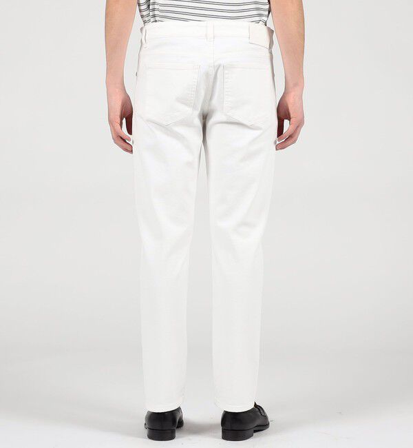 TOMORROWLAND MENS「【別注】PT TORINO ストレッチホワイトデニム 5ポケットパンツ」|デニム|