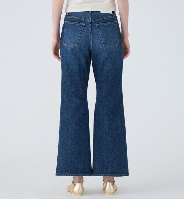 MACPHEE「ストレッチデニム フレアパンツ」|デニム|