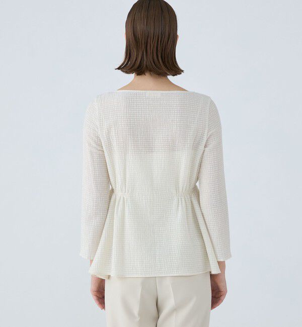 Ballsey「モザイクジャージー ウエストギャザープルオーバー」|Tシャツ・カットソー|