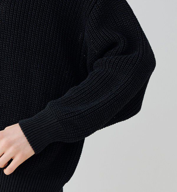 GALERIE VIE「ペーパーヤーン クルーネックプルオーバー」|ニット・セーター|