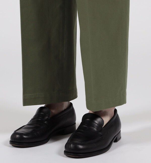 TOMORROWLAND MENS「コットンツイル ベイカーパンツ」|チノ|