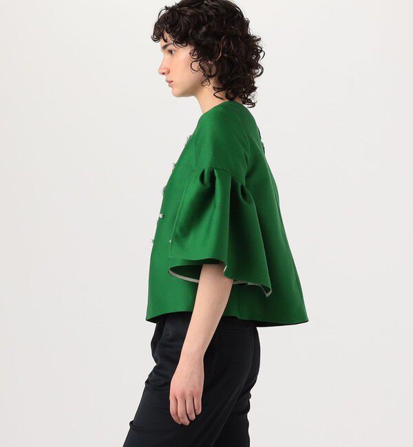 TOMORROWLAND BUYING WEAR「【別注】FLICKA for TOMORROWLAND with bijou トップス」|シャツ・ブラウス|