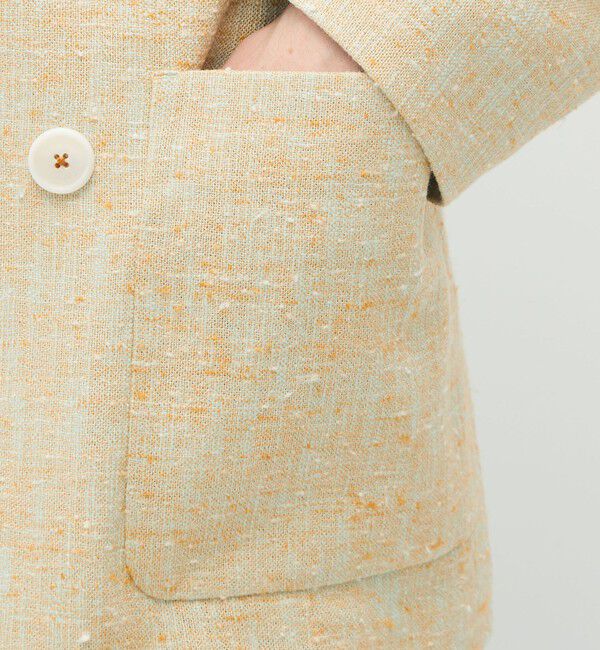 CABaN「CABaN コットンシルクカナパ 4Bダブルジャケット」|テーラードジャケット|