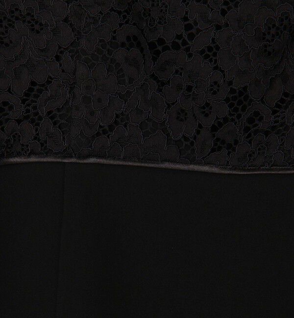 Ballsey「レースコンビ スクエアネックワンピース」|ドレス|